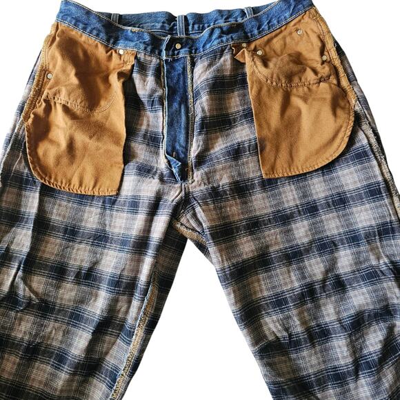 Carhartt Relaxed Straight Lined Jeans Style #274127 Men's 38x32 - Picture 3 of 8